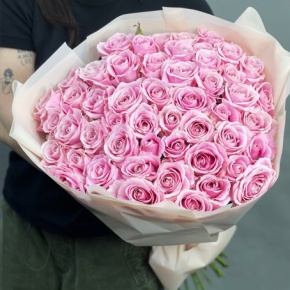 Букет из 55 роз Аваланж (60 см) в Старой Купавне