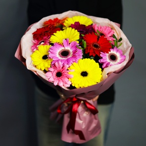 Букет из гербер микс в Старой Купавне