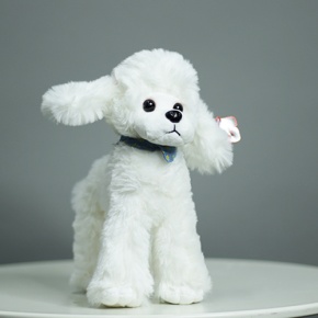 Плюшевый пудель белый (25 см) в Старой Купавне