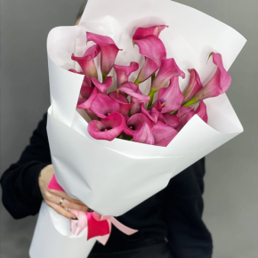 Монобукет из 21 каллы в Старой Купавне