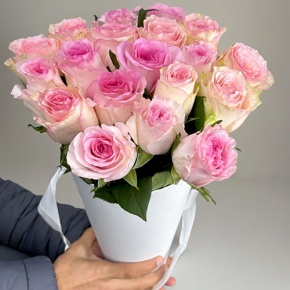 Букет из 21 розы Кения в конусе в Старой Купавне