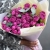 Букет "Малиновый бисквит" из кустовых и пионовидных роз и эвкалипта в Старой Купавне