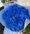 Букет из 51 синей розы Эквадор (60 см) в Старой Купавне
