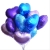Сердце фиолетовое фольгированный шар с гелием (45 см) в Старой Купавне