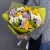 Букет "Поздравляю" из 15 хризантем сантини микс в Старой Купавне Букет "Поздравляю" из 15 хризантем сантини микс в Старой Купавне