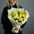 Букет "Мимозка" из нарциссов, диантусов и мимозы в Старой Купавне