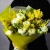 Букет из ранункулюсов и мимозы в Старой Купавне