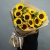 Букет "Месседж" с подсолнухами и эвкалиптом в Старой Купавне