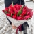 Букет 27 красных тюльпанов в Старой Купавне